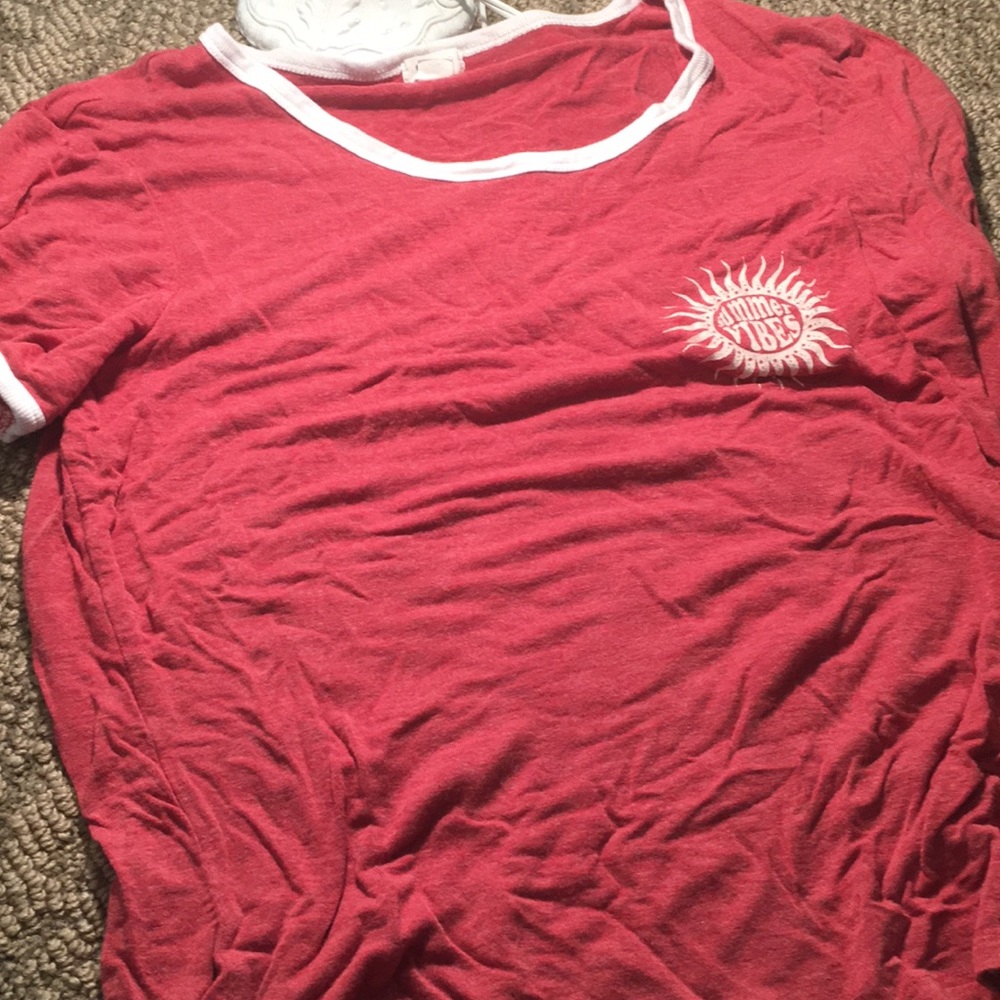 Red Crop Top from Garage